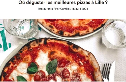 On parle de nous - Origano - Pizzeria Lille